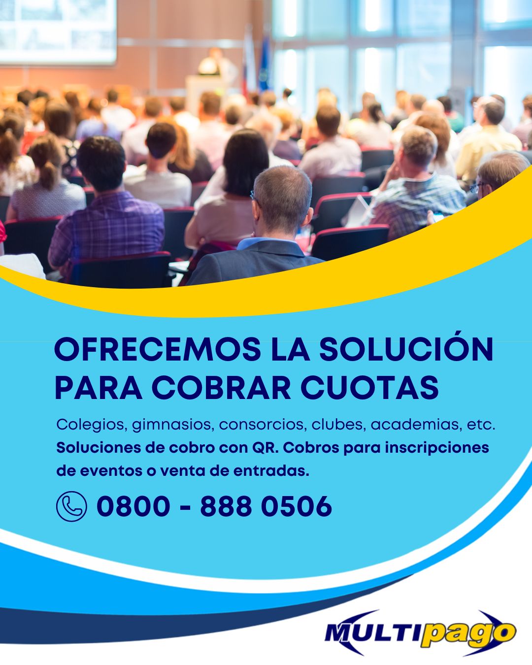 SOLUCIONES DE COBRO PARA INSTITUCIONES Y EVENTOS